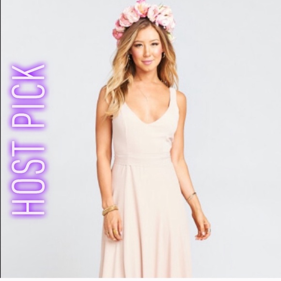 Show Me Your MuMu Dresses & Skirts - HP Show Me Your Mumu Jenn Pink Maxi Dress